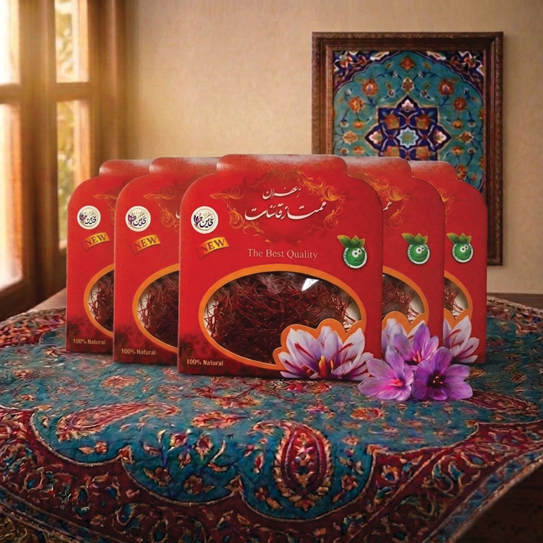 زعفران ممتاز قائنات نیم مثقالی پک 100عددی(ویژه فروشگاه هاو) ارسال رایگان